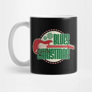 Merry Blues Christmas Mug